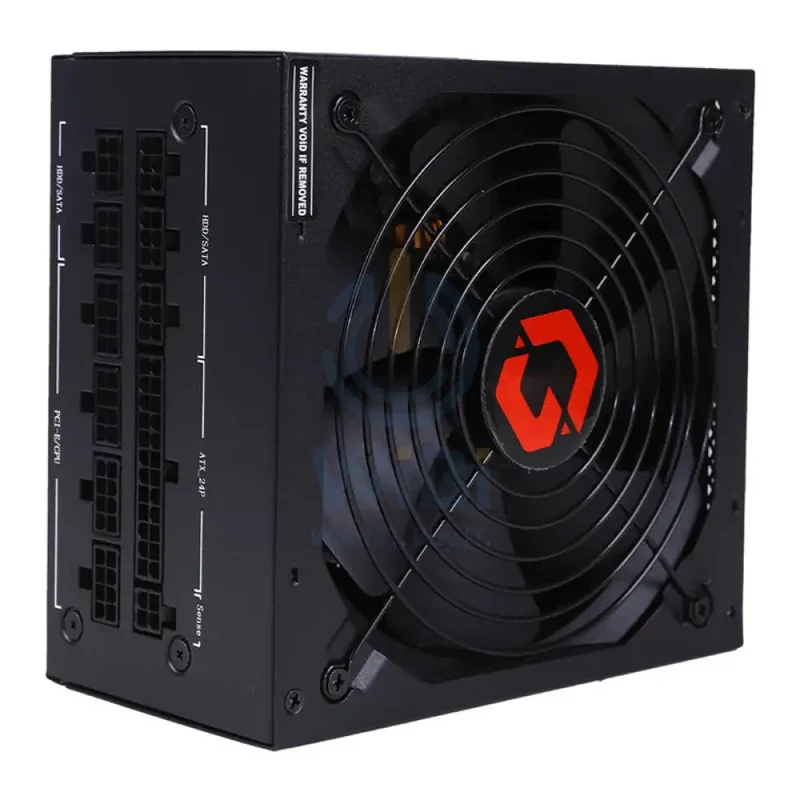 GameOn SPY2 ATX 850W Gaming Power Supply - 50Hz / Bronze 80 Plus - Black