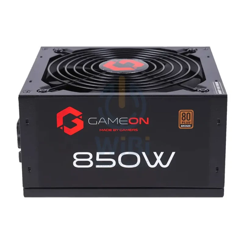 GameOn SPY2 ATX 850W Gaming Power Supply - 50Hz / Bronze 80 Plus - Black