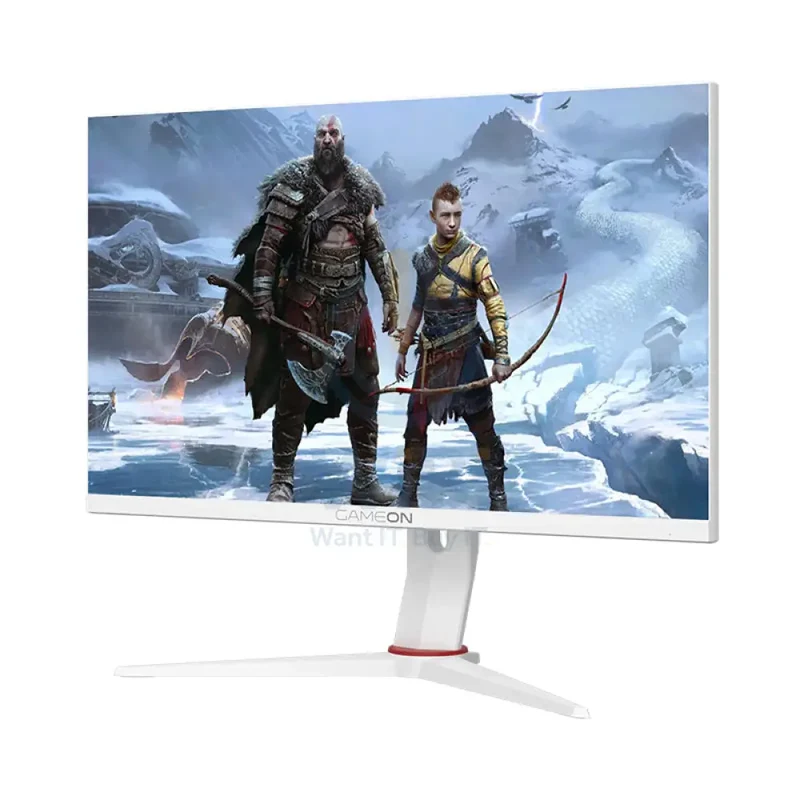 GameOn GOA27FHD180IPS Fast IPS Gaming Monitor - 27" FHD / 180Hz / Displayport / HDMI / 3.5mm Jack - White