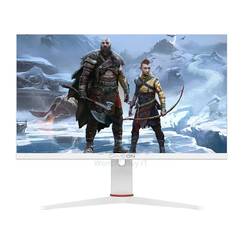 GameOn GOA24FHD180IPS Fast IPS Gaming Monitor - 24.5" FHD / 180Hz / Displayport / HDMI / 3.5mm Jack - White