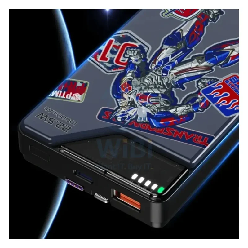 Transformers TF-D10 Bumblebee Dual-Wire Power Bank - 10,000mAh / Optimus Prime