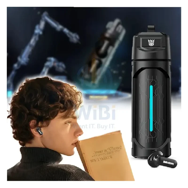 Transformers TF-T11 Wireless Bluetooth Earbuds - Black