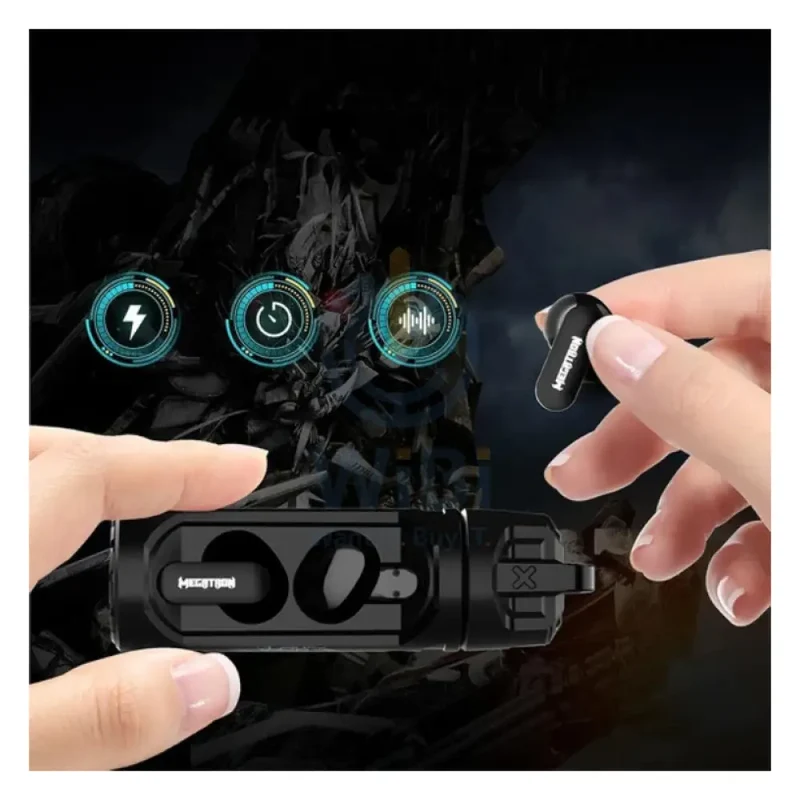 Transformers TF-T11 Wireless Bluetooth Earbuds - Black