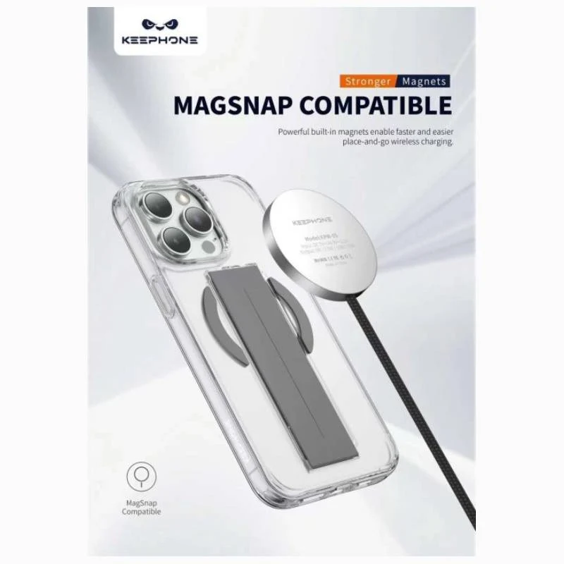 KEEPHONE Maggrip MagSafe Case - Apple iPhone 16 Pro Max / Grey