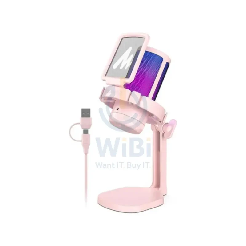 Maonocaster DGM20 GamerWave USB Gaming Microphone - Pink