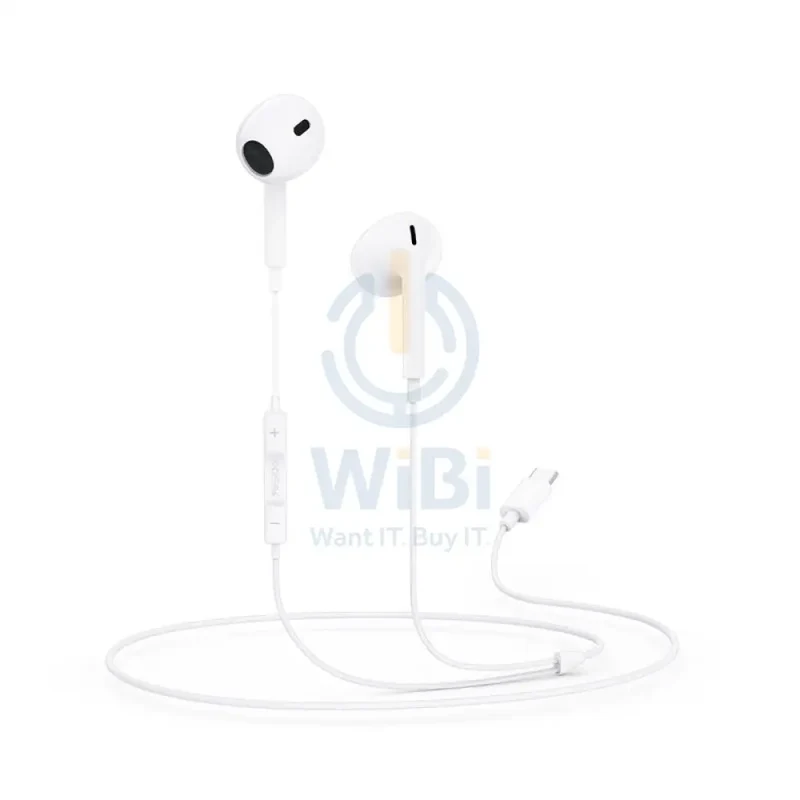 Yesido YH38 in-ear Heavy Bass wired earphone - 3.5mm / Microphone - White