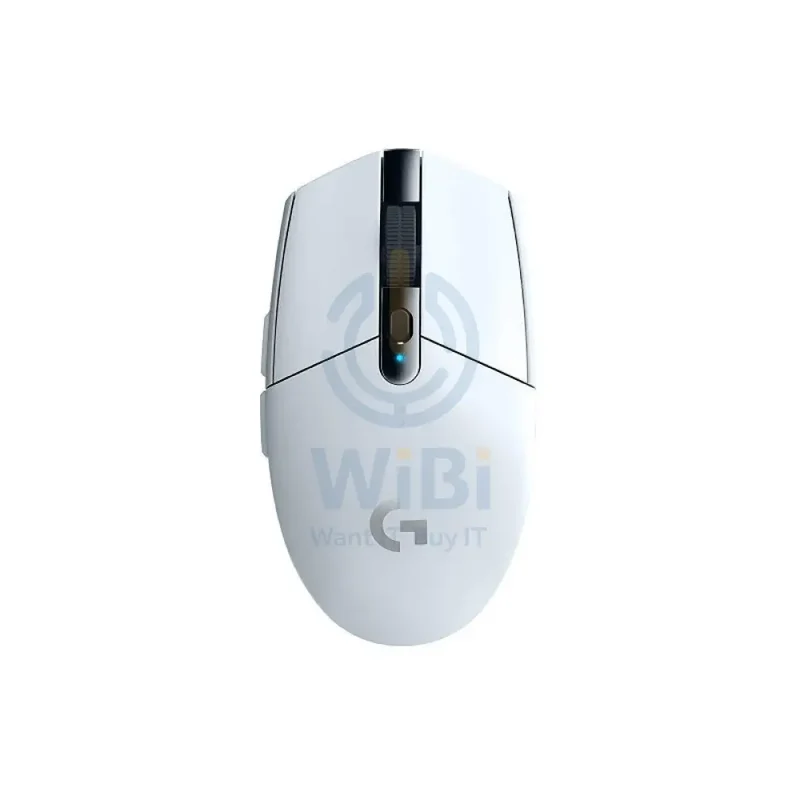 ماوس ألعاب لوجيتك G305 لايت سبيد لاسلكي، باللون الأبيض