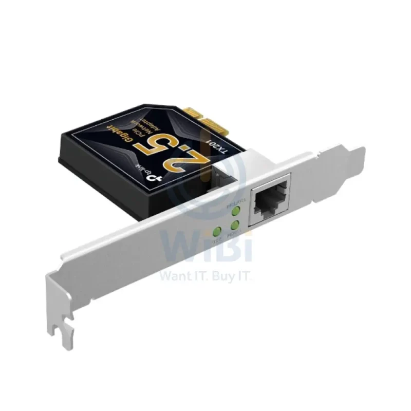 محول شبكة تي بي لينك (TX201) بسرعة 2.5 جيجابت، PCIe، LAN، PCI Express