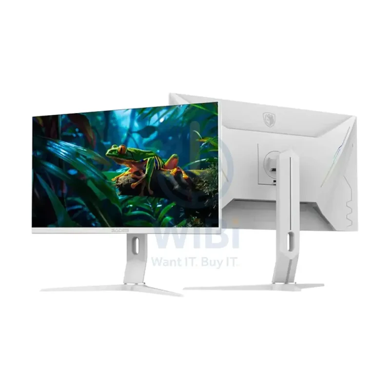 Sades Flat Gaming Monitor AP Frog - 27" QHD / 2K / 180 Hz / Displayport / HDMI - White