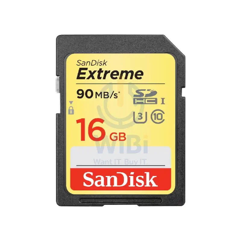 SanDisk Extreme SDHC Memory Card - 16GB / 150MB/s