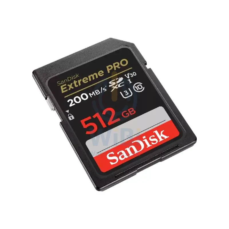 SanDisk Extreme Pro SD Card - 512GB / Up to 200MB/s