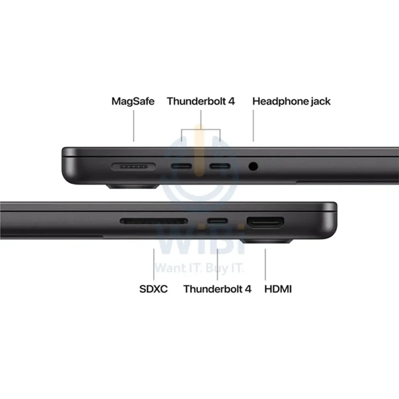 Apple MacBook Pro - 14.2" / M4 / 10-Core CPU / 10-Core GPU / 16GB RAM / 1TB SSD / Arb/Eng / Space Black / 1YW