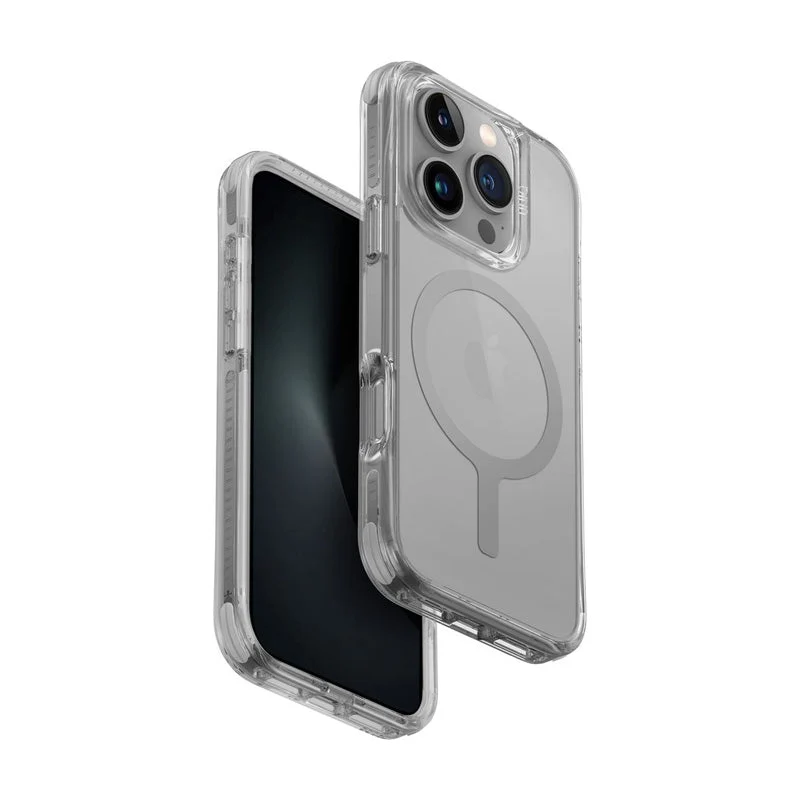 Uniq Hybrid Magclick Charging Combat - Iphone 16 Pro Max / Stone Grey