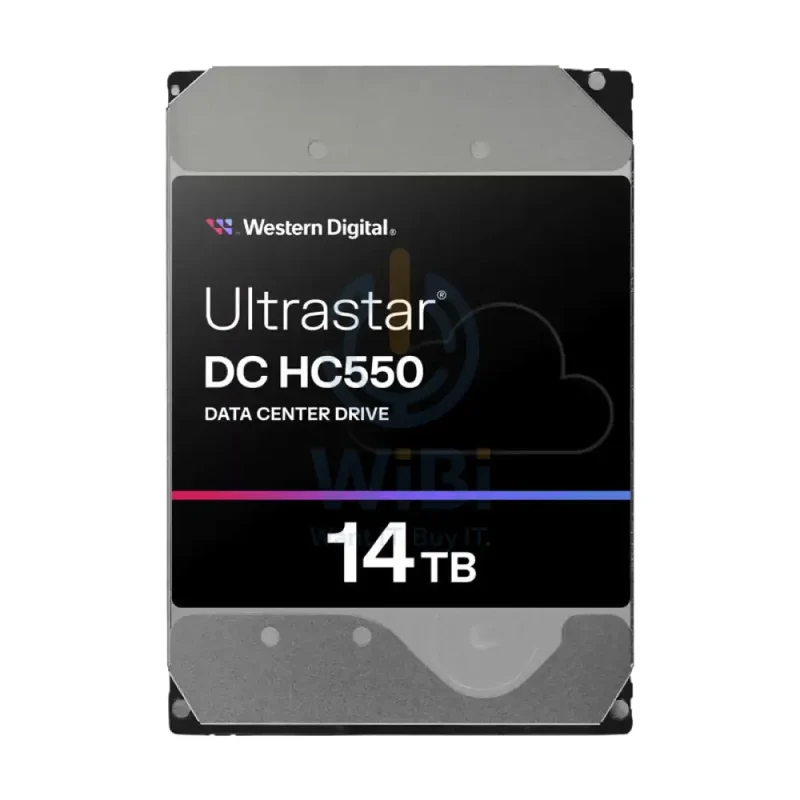 WD Ultrastar DC HC550 Hard Drive - 14TB / 3.5-inch / SATA / 7200 RPM / 512MB Buffer