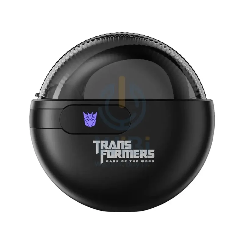 سماعات أذن ترانسفورمرز TF-T09 لاسلكية، بلوتوث، باللون الأسود