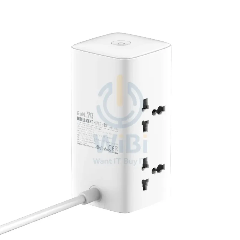 محول طاقة مكتبي عام متعدد الوظائف إل دي نيو SC4383 - 70 واط / أبيض