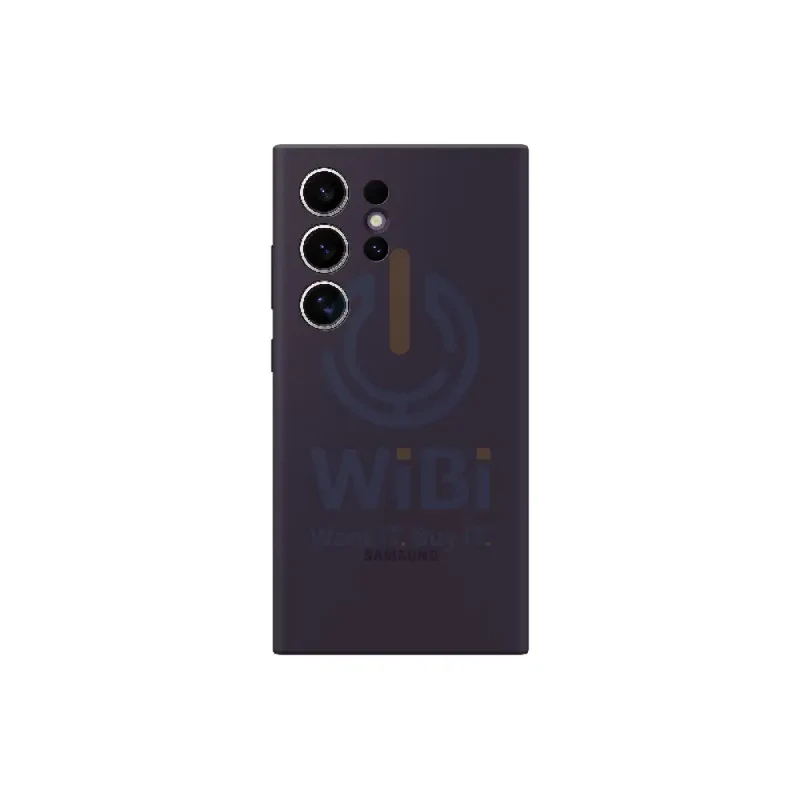 Samsung Galaxy S24 Ultra Silicone Case - Dark Violet