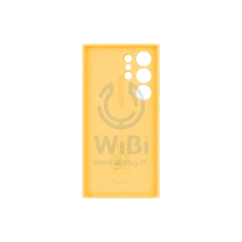 Samsung Galaxy S24 Ultra Silicone Case - Yellow