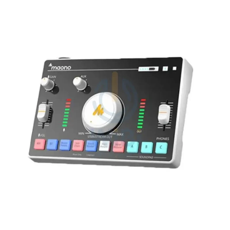 Maonocaster AMC2 NEO One-Stop Streaming Audio Mixer & Sound Card - Black