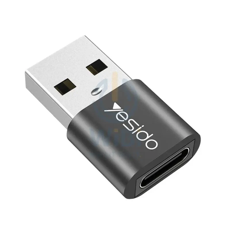 Yesido GS09 OTG Connector Adapter - USB / Type-C - Black