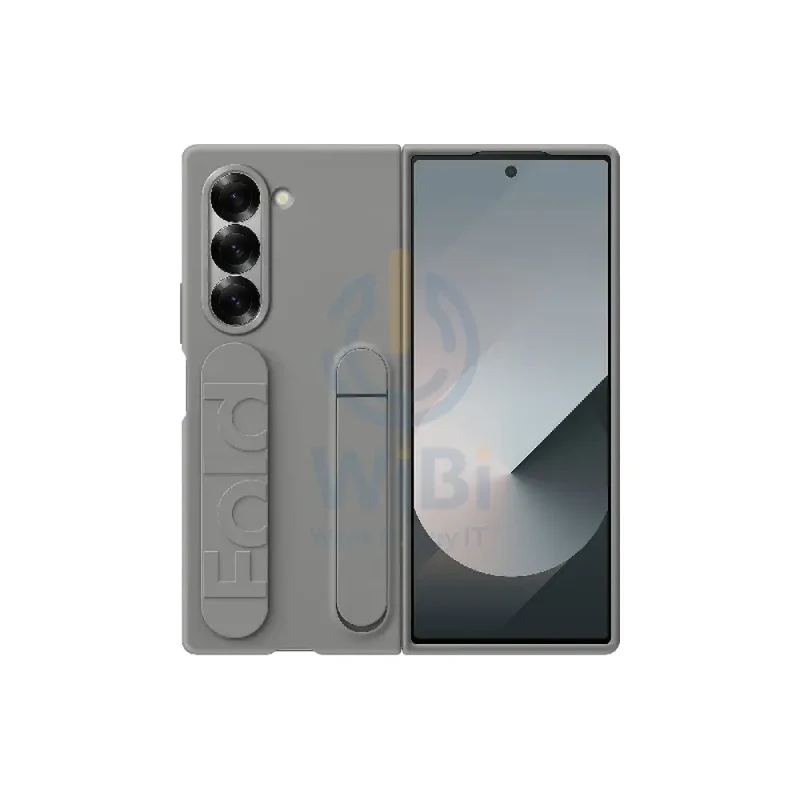 Samsung Galaxy Z Fold 6 Silicone with Grip Case - Gray