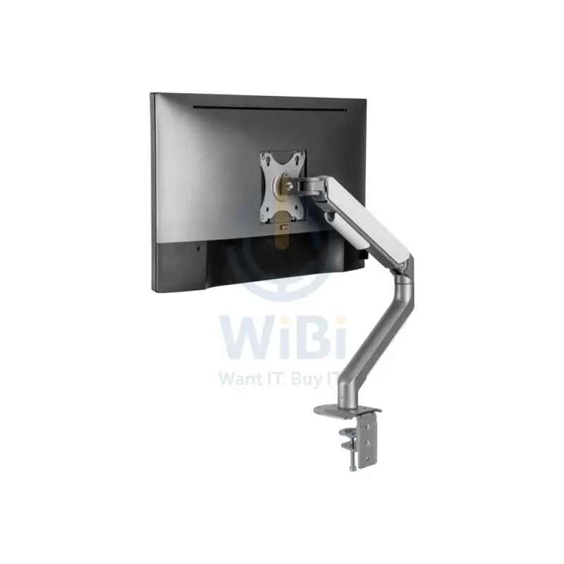 Twisted Minds Single Monitor Economical Spring Arm Stand - 17"-32" inch / White