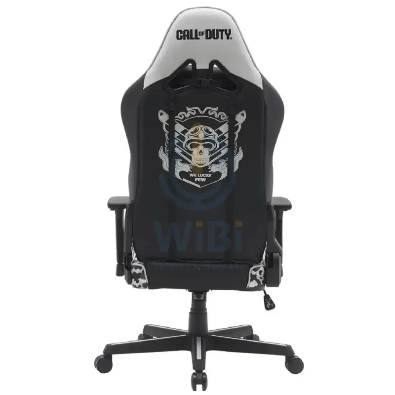 GameOn Call of Duty (COD) Gaming Chair with Adjustable 4D Armrest & Metal Base - Grey/Black