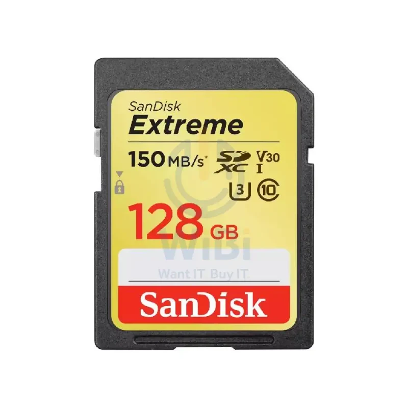 SanDisk Extreme SDXC Memory Card - 128GB / 150MB/s