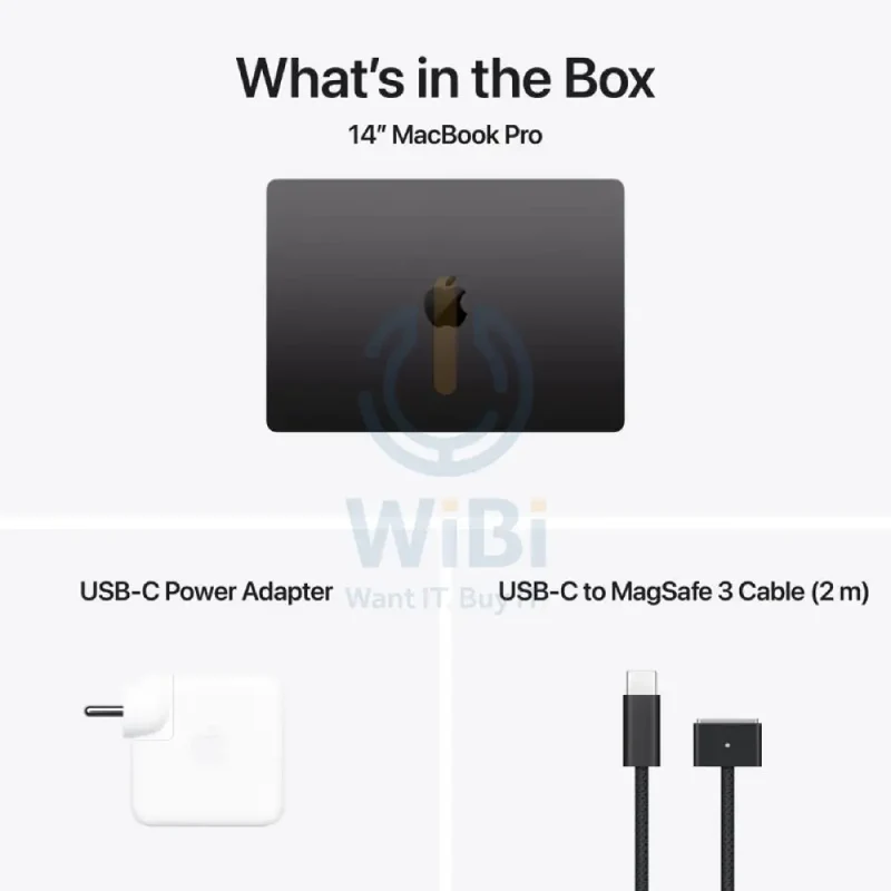 Apple MacBook Pro - 14.2" / M4 Max / 14-Core CPU / 32-Core GPU / 36GB RAM / 1TB SSD / Arb/Eng / Space Black / 1YW