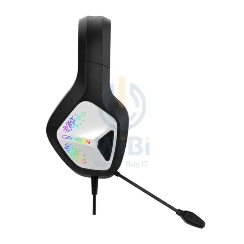 سماعة رأس ألعاب جيم أون GOK905 إنفيرنوس RGB، باللون الأسود