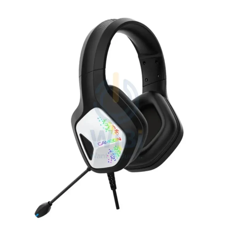 سماعة رأس ألعاب جيم أون GOK905 إنفيرنوس RGB، باللون الأسود