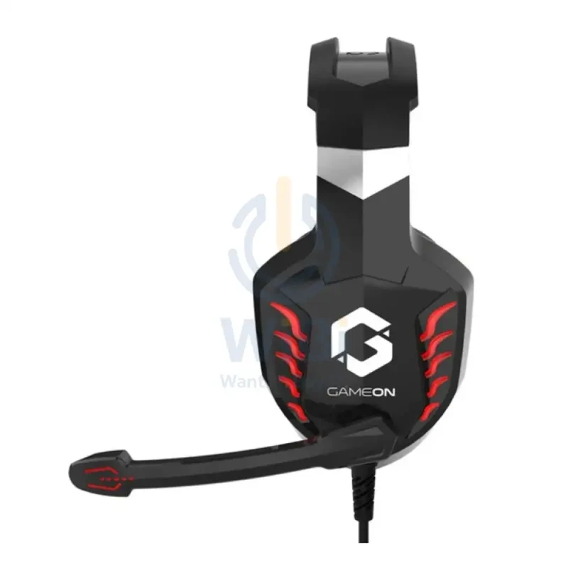GameOn GOK901 Nightfall LED Gaming Headset - Black
