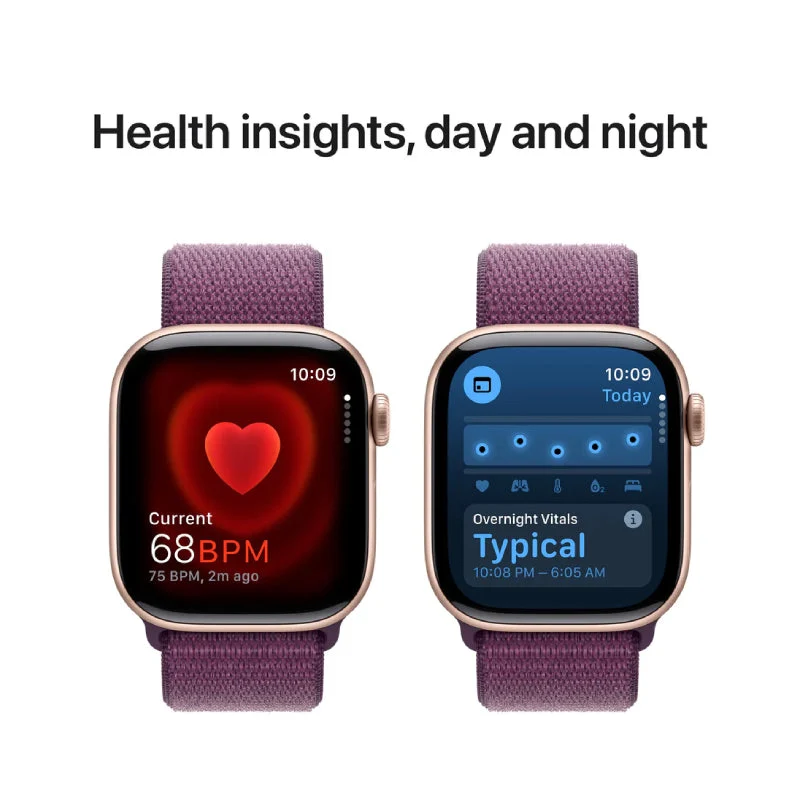 Apple Watch Series 10 with Sport Loop - LTPO OLED / 64GB / 42mm / Bluetooth / Wi-Fi / Plum