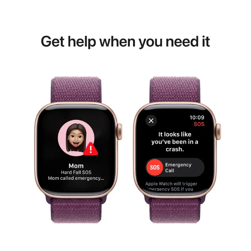 Apple Watch Series 10 with Sport Loop - LTPO OLED / 64GB / 42mm / Bluetooth / Wi-Fi / Plum