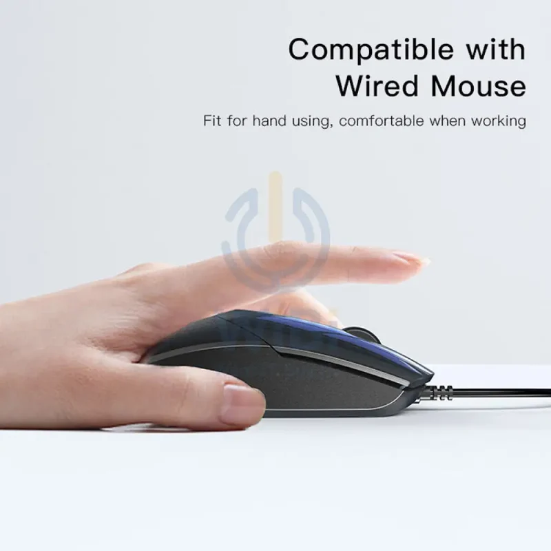 Yesido KB14 Wired Keyboard Mouse Combo Keyboard Mouse Set - 1.5M / USB / 104 keys - Black