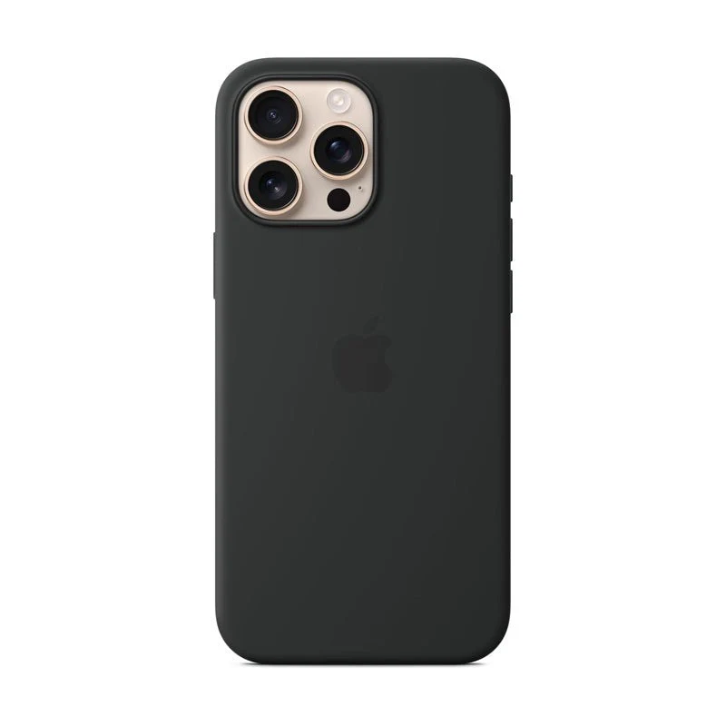 Apple Silicone Case with MagSafe - Apple iPhone 16 Pro Max / Black