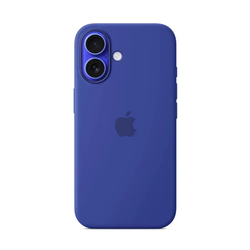 Apple Silicone Case with MagSafe - Apple iPhone 16 / Ultramarine