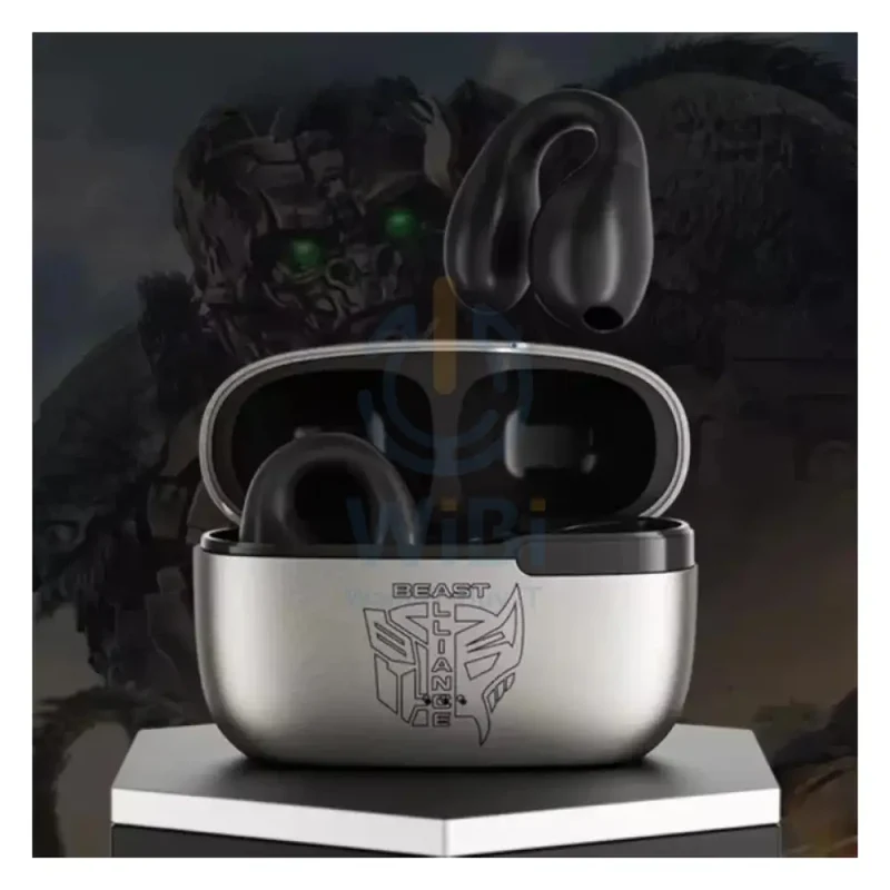 Transformers TF-T05 Wireless Bluetooth Earbuds - Silver