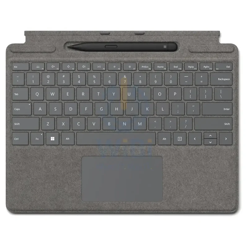 Microsoft Surface Pro Signature Keyboard with Slim Pen 2 - Magnetic / Arabic/English / Platinum - Surface Pro 10,11