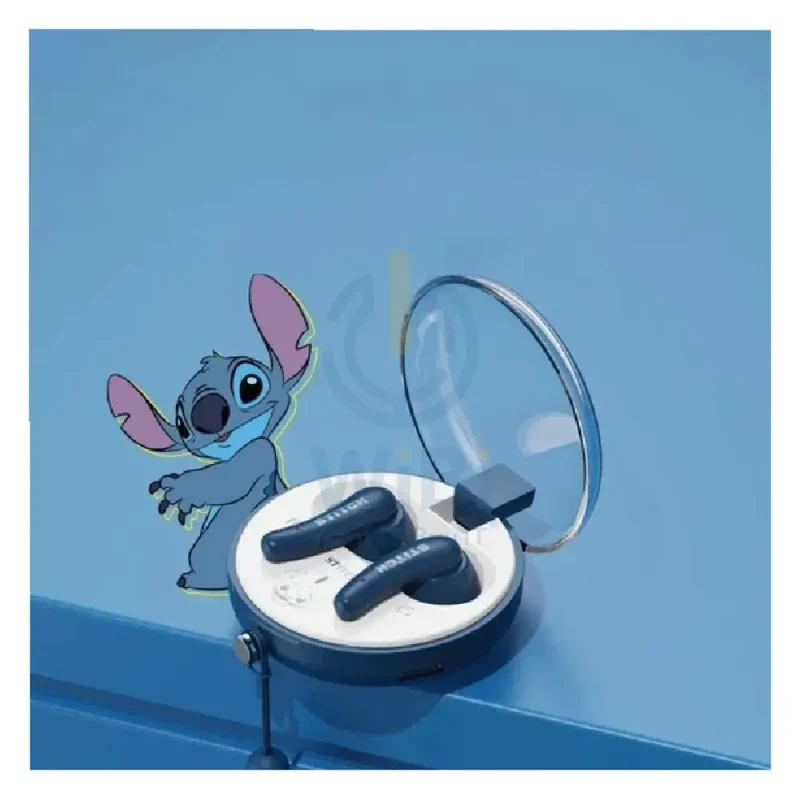 Disney QS-27 Bluetooth Wireless headphones - Stitch Blue