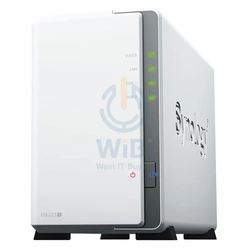 وحدة تخزين شبكية سينولوجي ديسك ستيشن DS223J - SATA / 2 فتحة / يو إس بي / LAN / مكتبي