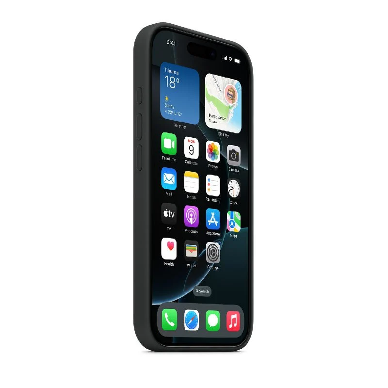 Apple Silicone Case with MagSafe - Apple iPhone 16 Pro / Black