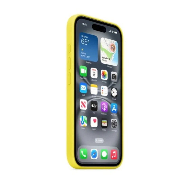 Apple Silicone Case with MagSafe - Apple iPhone 16 Pro / Star Fruit