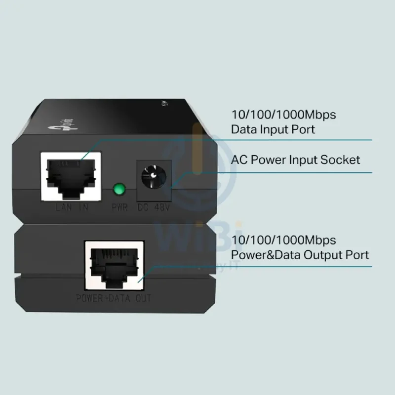 TP-Link (TL-POE150S) PoE Injector - LAN