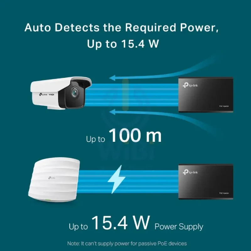 TP-Link (TL-POE150S) PoE Injector - LAN