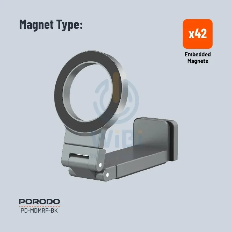 Porodo Special Purpose MagSafe Phone Mount - Black