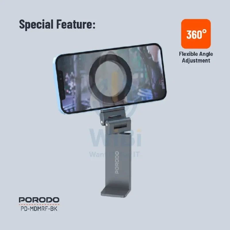 Porodo Special Purpose MagSafe Phone Mount - Black