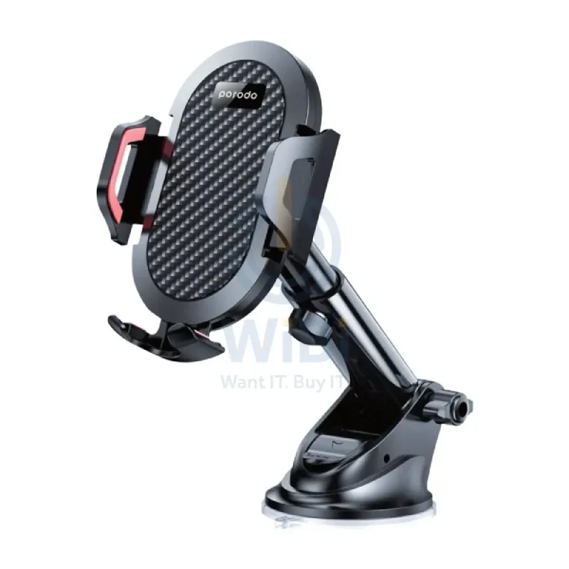 Porodo 360 Degree Rotatable Universal Car Mount - Black