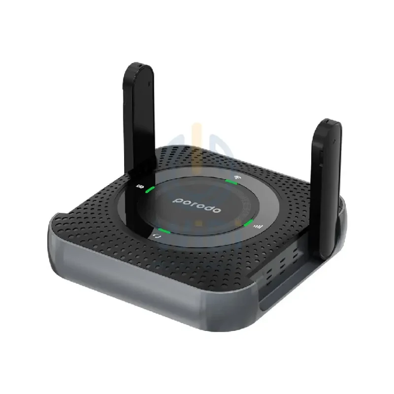 Porodo portable CPE WiFi Wireless Router - 3G / 4G / 4000mAh / Black/Grey