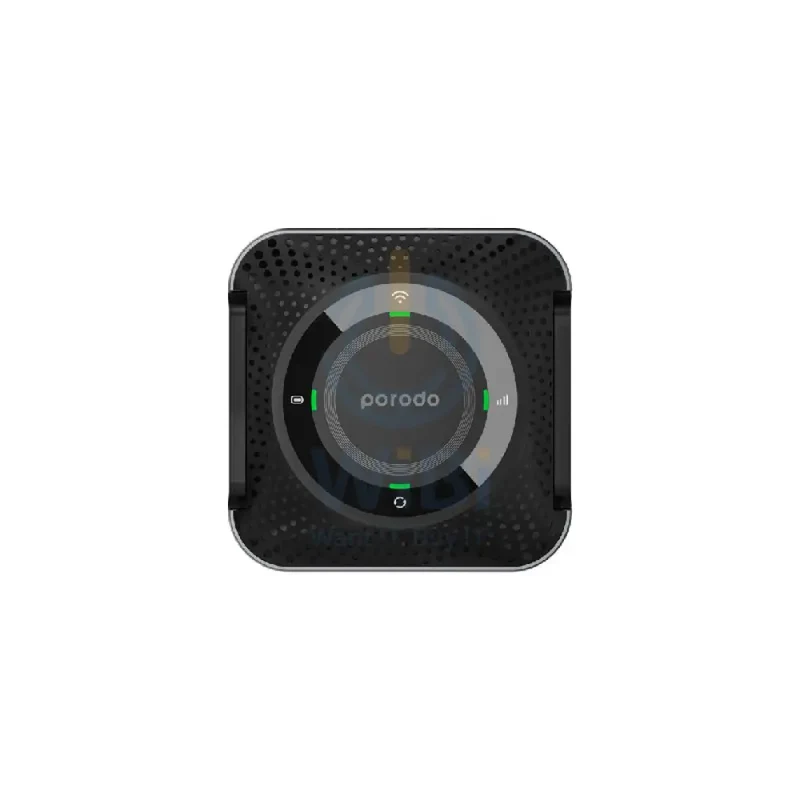 Porodo portable CPE WiFi Wireless Router - 3G / 4G / 4000mAh / Black/Grey